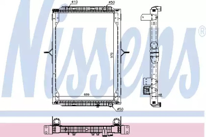 Теплообменник NISSENS 63786