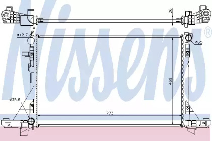 Теплообменник NISSENS 630733