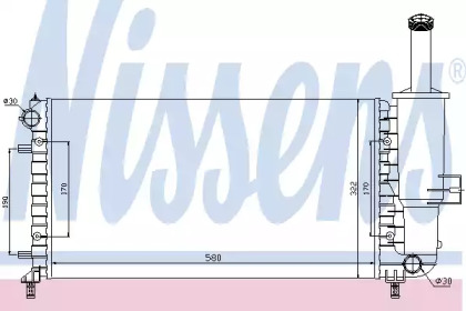 Теплообменник NISSENS 617858