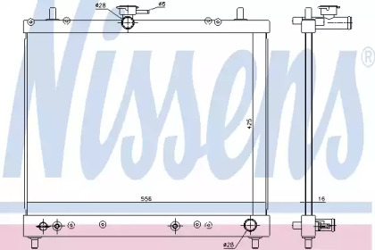 Теплообменник NISSENS 617402