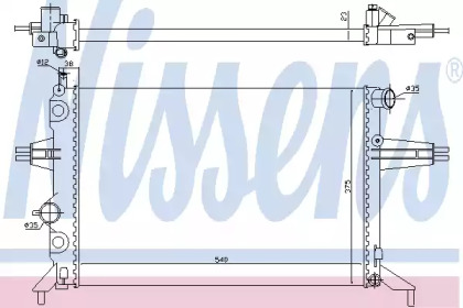 Теплообменник NISSENS 630051