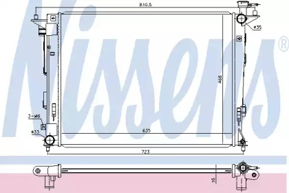 Теплообменник NISSENS 675018