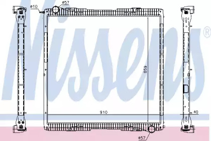 Теплообменник NISSENS 67292