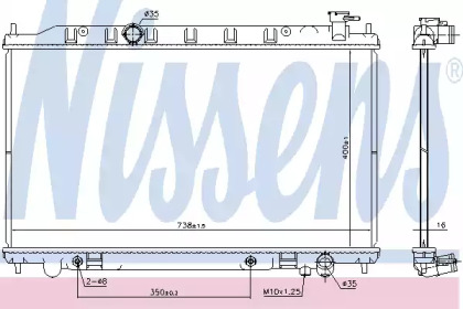 Теплообменник NISSENS 68792