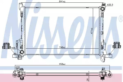 Теплообменник NISSENS 630792