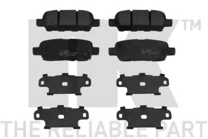 Комплект тормозных колодок NK 222262