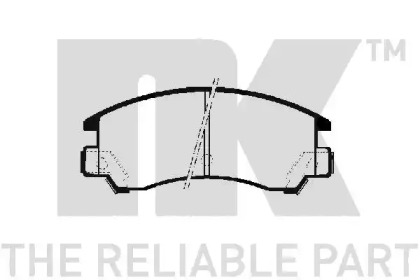 Комплект тормозных колодок NK 224403