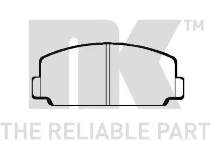 Комплект тормозных колодок NK 224502