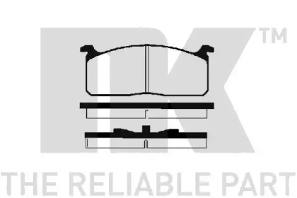 Комплект тормозных колодок NK 224507