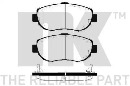 Комплект тормозных колодок NK 224543