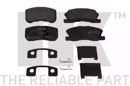 Комплект тормозных колодок NK 225112