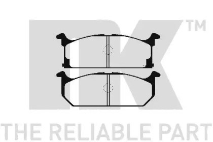 Комплект тормозных колодок NK 225202