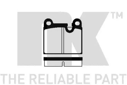 Комплект тормозных колодок NK 225608