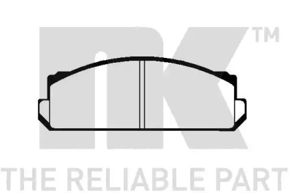 Комплект тормозных колодок NK 229909