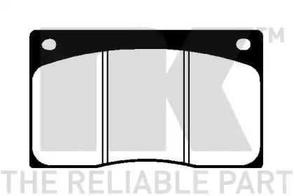 Комплект тормозных колодок NK 229944