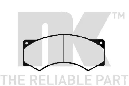 Комплект тормозных колодок, дисковый тормоз NK 229950