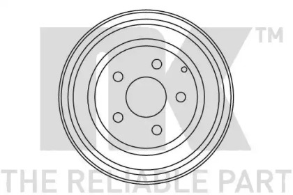 Тормозный барабан NK 264704