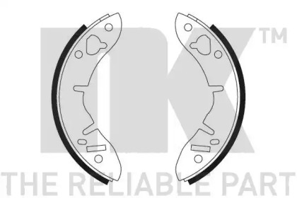 Комлект тормозных накладок NK 2712033