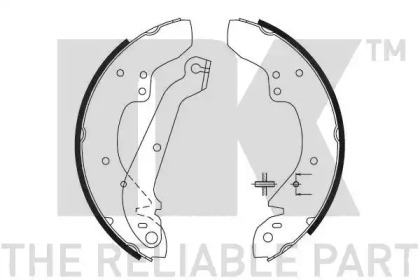 Комлект тормозных накладок NK 2725358