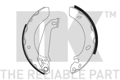 Комлект тормозных накладок NK 2725536
