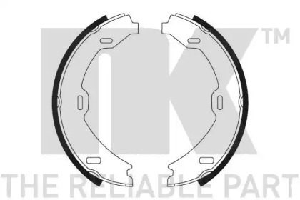 Комлект тормозных накладок NK 2733714