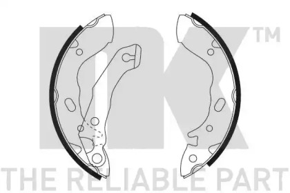 Комлект тормозных накладок NK 2734560
