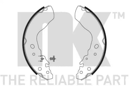 Комлект тормозных накладок NK 2752584