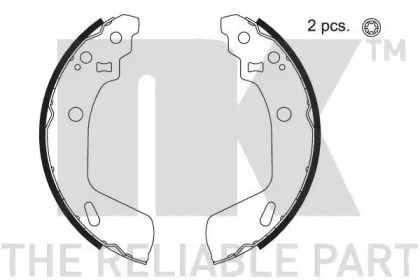 Комлект тормозных накладок NK 2752813