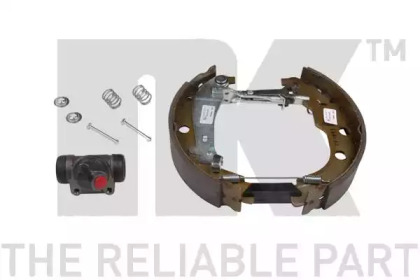 Комплект тормозов, барабанный тормозной механизм NK 443758202
