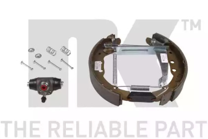 Комплект тормозов, барабанный тормозной механизм NK 444753001