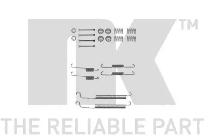 Комплектующие, тормозная колодка NK 7919756