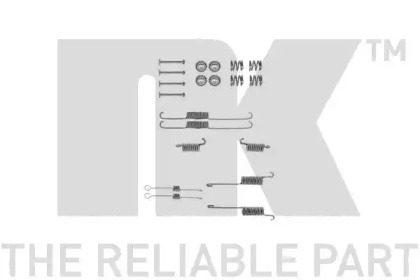 Комплектующие, тормозная колодка NK 7925615