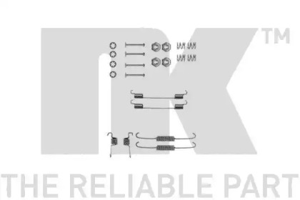 Комплектующие, тормозная колодка NK 7925674