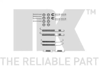 Комплектующие, тормозная колодка NK 7930759