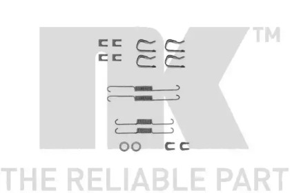 Комплектующие, тормозная колодка NK 7939557