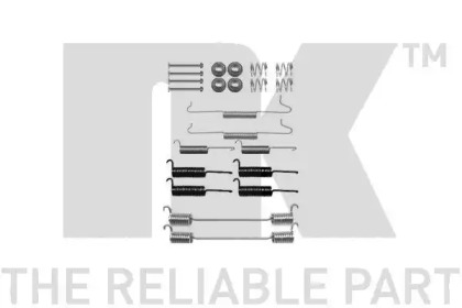 Комплектующие, тормозная колодка NK 7947648