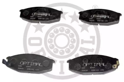 Комплект тормозных колодок OPTIMAL 9347