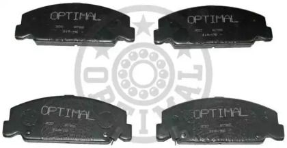 Комплект тормозных колодок OPTIMAL 9786