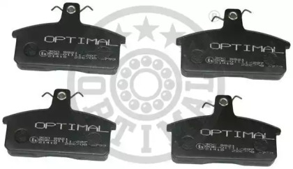 Комплект тормозных колодок OPTIMAL 9821