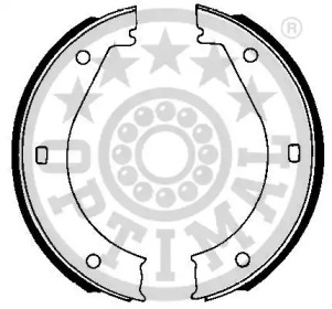 Комлект тормозных накладок OPTIMAL BB-4040