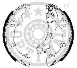 Комлект тормозных накладок OPTIMAL BB-7238