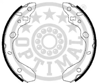 Комлект тормозных накладок OPTIMAL BB-7279