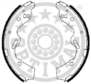 Комлект тормозных накладок OPTIMAL BB-7282