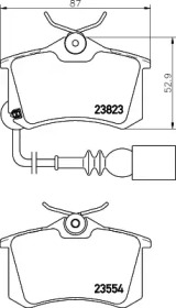 Комплект тормозных колодок PAGID T1392