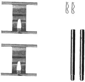 Комплектующие PAGID K0166