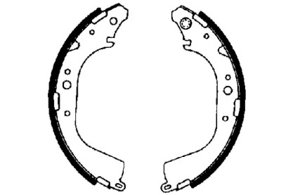 Комлект тормозных накладок PAGID H1415