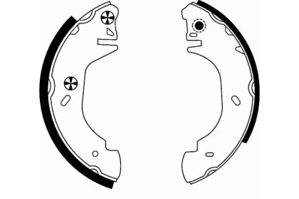 Комлект тормозных накладок PAGID H8765