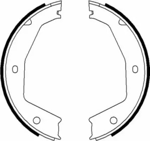 Комлект тормозных накладок PAGID H1701