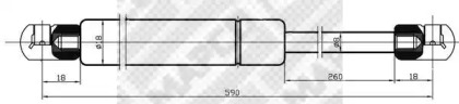 Газовая пружина MAPCO 20090