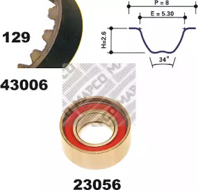 Ременный комплект MAPCO 23006